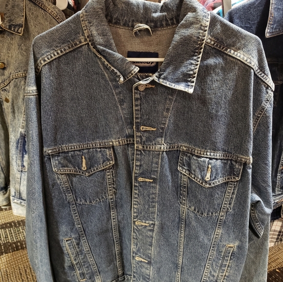 Upcycled Denim Jacket Holographic Unicorn - Picture 3 of 4